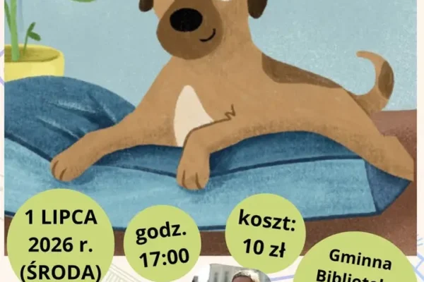 Warsztaty z psem Preclem w bibliotece w Pępowie – zapisy trwają