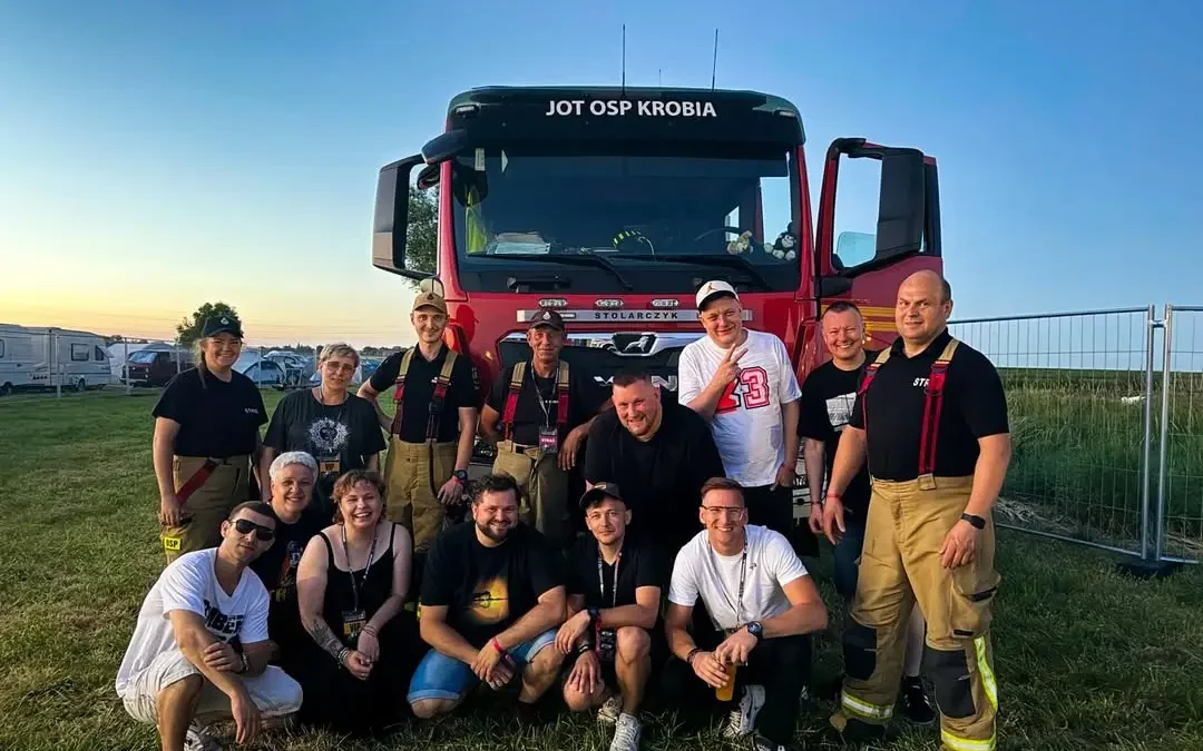 Bangarang Festival 2026: OSP Chwałkowo zabezpieczało imprezę