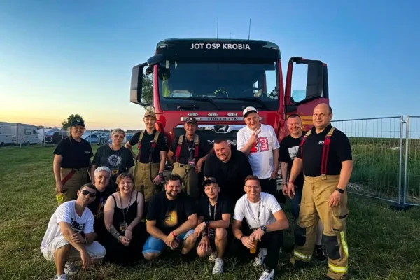 Bangarang Festival 2026: OSP Chwałkowo zabezpieczało imprezę