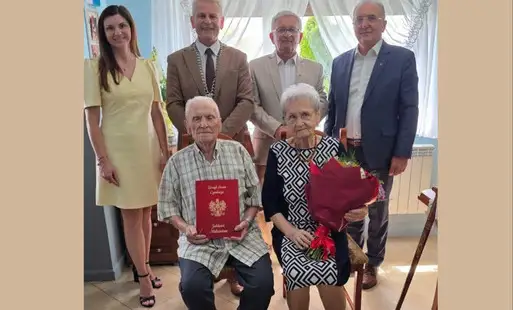 70 lat razem. Kamienne Gody Państwa Zofii i Jana Szafranków