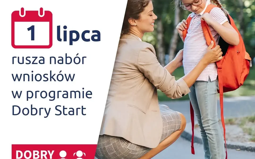 Od 1 lipca rusza nabór wniosków o 300 zł z programu Dobry Start
