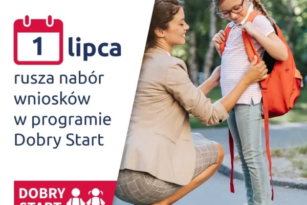 Od 1 lipca rusza nabór wniosków o 300 zł z programu Dobry Start