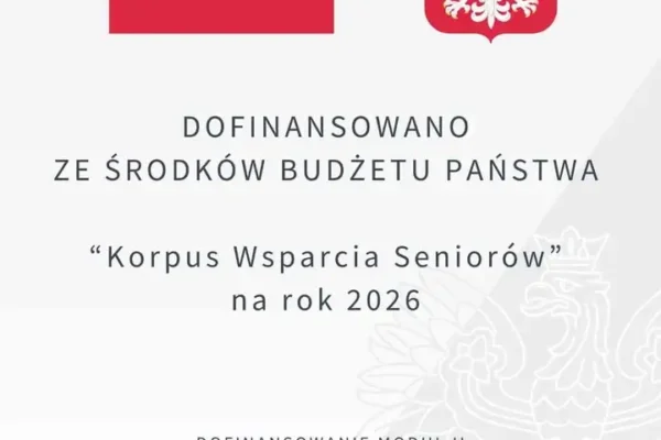 Gmina Poniec otrzymała dofinansowanie na program opieki dla seniorów