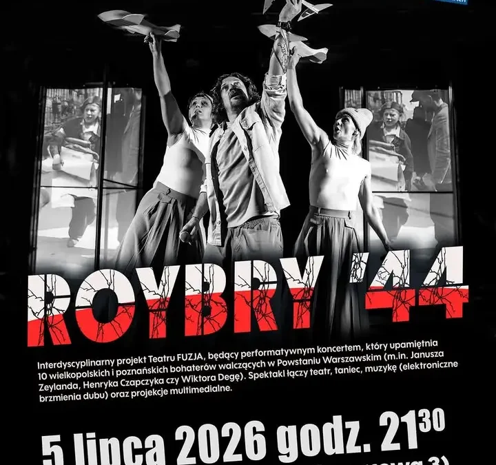 Spektakl „Roybry’44” w Piaskach – nowoczesna lekcja historii