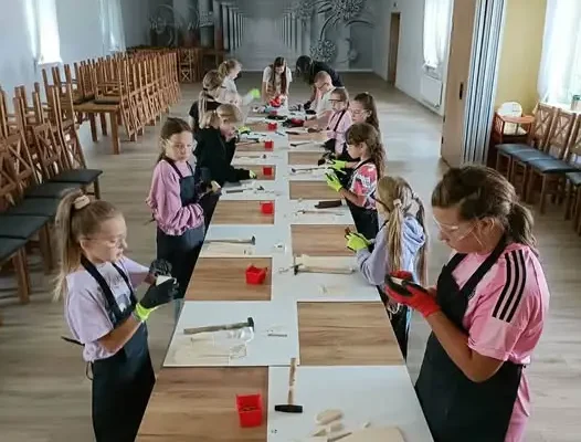 Wakacyjne warsztaty majsterkowania w Bodzewie z Drewienko Hand Made