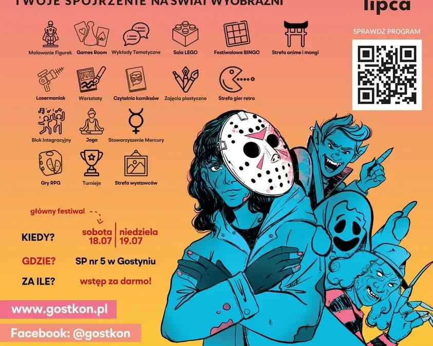 GOSTKON 2026: Gostyński Festiwal Fantastyki już w ten weekend!