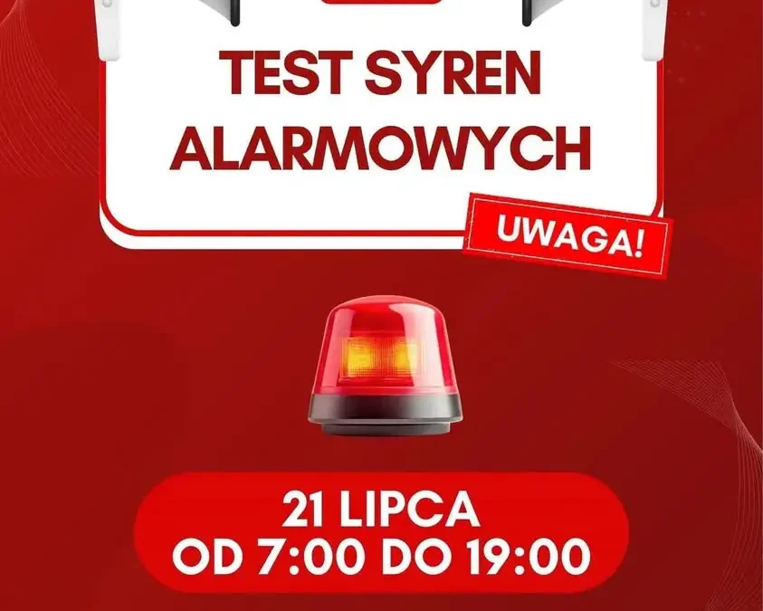 Jutro test syren alarmowych w całym kraju – sprawdź, co oznaczają sygnały