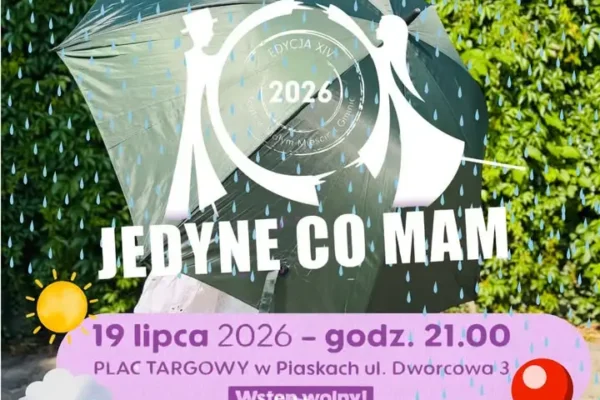 Spektakl „Jedyne co mam” przeniesiony do sali widowiskowej z powodu niepogody