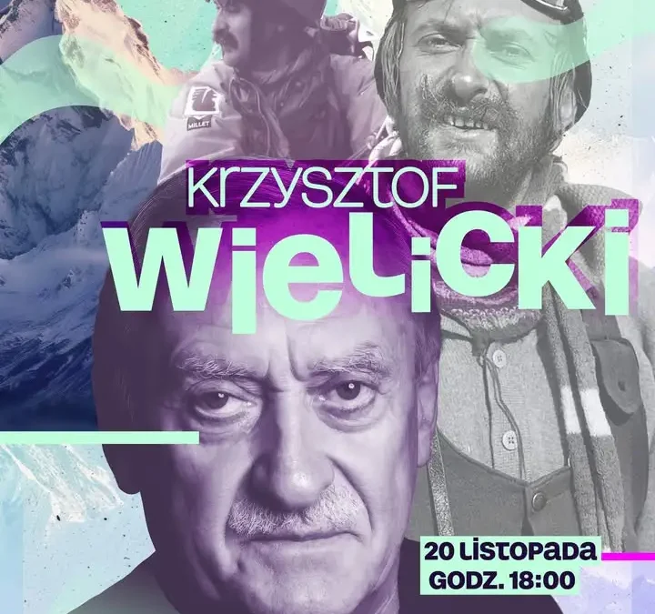 Krzysztof Wielicki w Gostyniu – spotkanie z legendą himalaizmu już w listopadzie