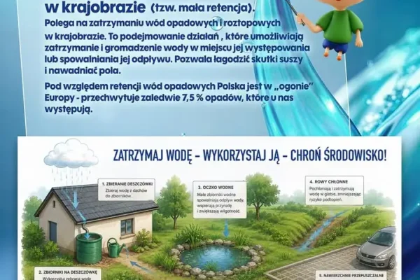 Nowa wystawa plenerowa o małej retencji w Piaskach