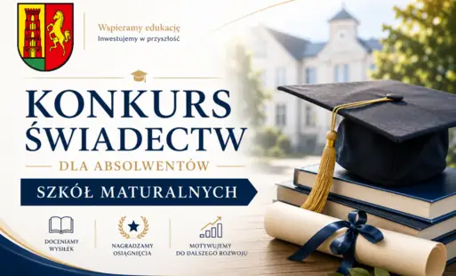 Konkurs świadectw dla absolwentów szkół średnich w Gminie Pępowo