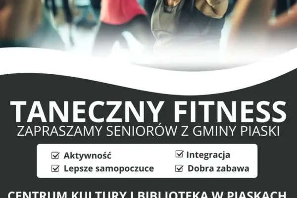 Taneczny Fitness dla Seniorów w Piaskach – bezpłatne zajęcia 19 sierpnia