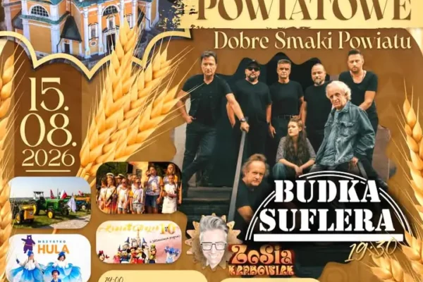 Dożynki Powiatowe na Świętej Górze: tradycja, muzyka i regionalne smaki 15 sierpnia