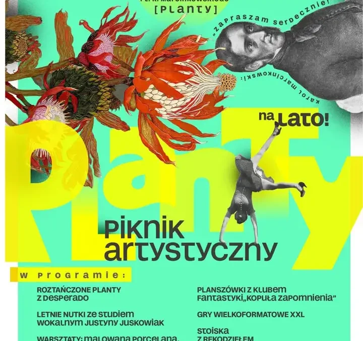Piknik artystyczny PLANty LATO już w niedzielę w poznańskich Plantach