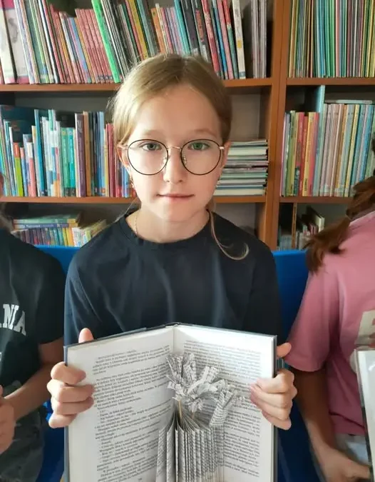 Bookfoldign w Szelejewie: dzieci dały starym książkom drugie życie