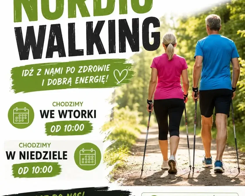Nordic Walking w Poniecu – dołącz do grupy i ruszaj z kijkami!