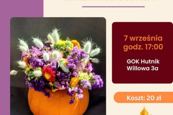 Warsztaty z wydrążania dyni w Gostyniu – zapisy trwają
