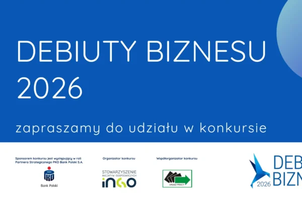 Rusza jubileuszowa edycja konkursu Debiuty Biznesu 2026 w powiecie gostyńskim