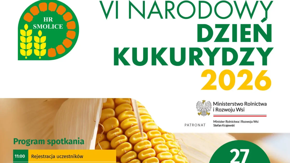 VI Narodowy Dzień Kukurydzy 2026 – program i zapowiedź wydarzenia