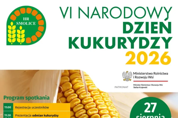 VI Narodowy Dzień Kukurydzy 2026 – program i zapowiedź wydarzenia