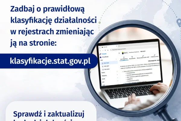 PKD 2025: Ostatnie miesiące na samodzielną zmianę kodów działalności