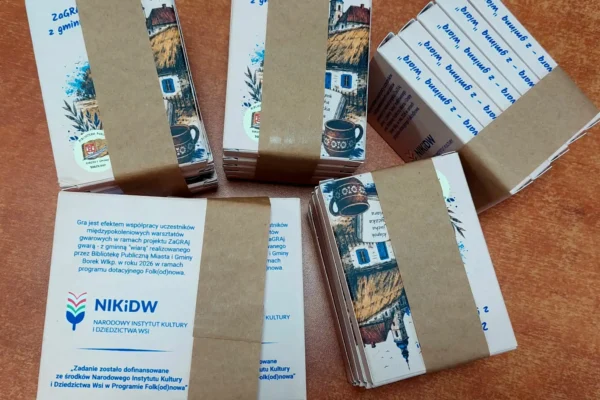 ZaGRAj gwarą – projekt, który połączył pokolenia w gminie Borek Wlkp.