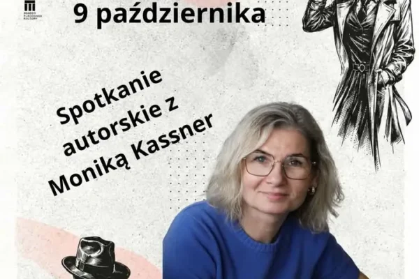Spotkanie z Moniką Kassner w Piaskach – festiwal kryminału retro już w październiku