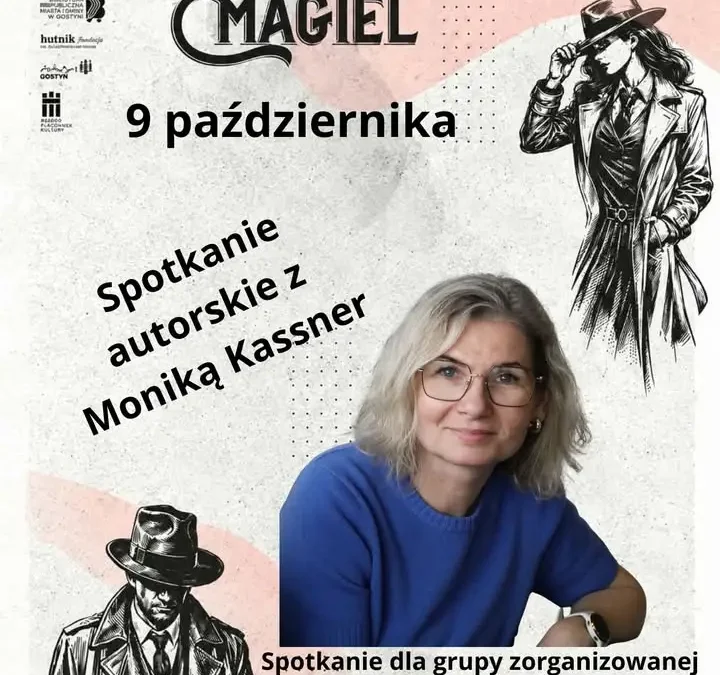 Spotkanie z Moniką Kassner w Piaskach – festiwal kryminału retro już w październiku