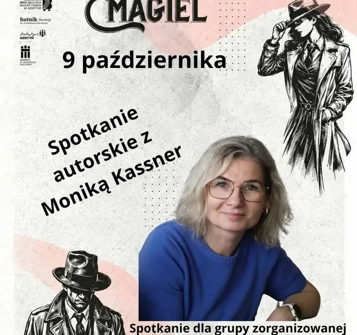 Spotkanie z Moniką Kassner w Piaskach – festiwal kryminału retro już w październiku