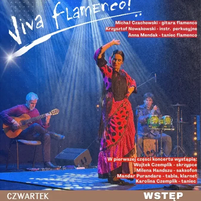 Jutro w GOK Hutnik wystąpi najlepsza formacja flamenco w Polsce – wstęp wolny