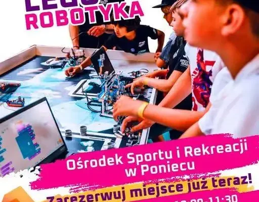 Weekend pełen atrakcji w Gminie Poniec – robotyka, pierwsza pomoc, wędkarstwo i piłka nożna