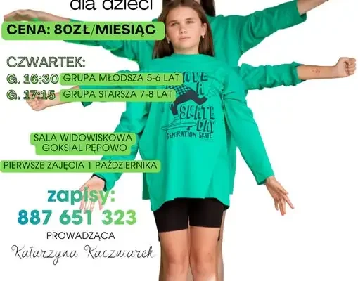 Gminny Ośrodek Kultury w Pepowie zaprasza na zajęcia sezonu 2026/2027 – pierwsze spotkanie 1 października