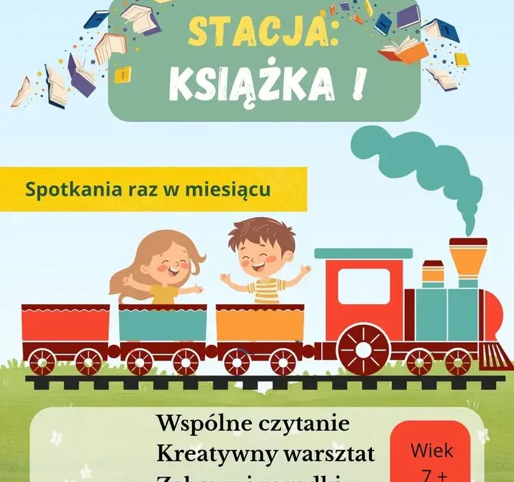 Klub Małego Czytelnika w Piaskach zaprasza na zajęcia – są wolne miejsca