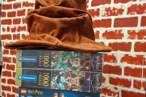 Konkurs plastyczny z Harrym Potterem w bibliotece w Piaskach