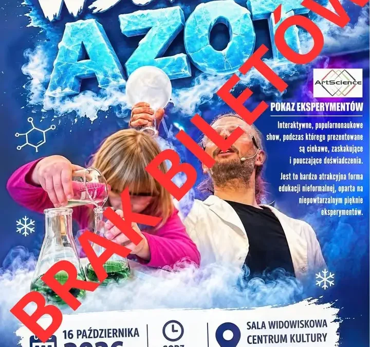 Bilety na pokaz eksperymentów w Piaskach rozeszły się w mgnieniu oka