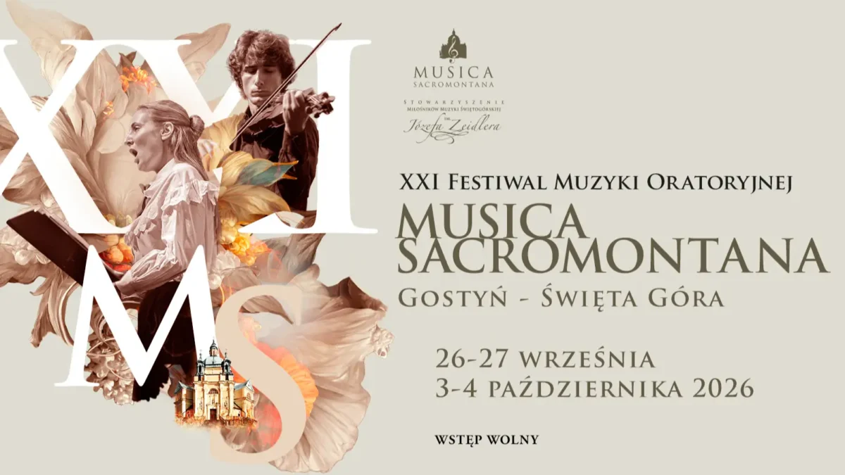 XXI Festiwal Musica Sacromontana w Gostyniu – bezpłatne koncerty już we wrześniu