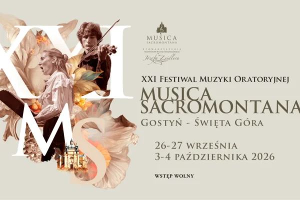 XXI Festiwal Musica Sacromontana w Gostyniu – bezpłatne koncerty już we wrześniu