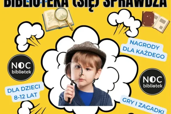 Noc Bibliotek w Pępowie – ostatnia szansa na zapisy!