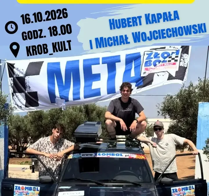 Polonezem ATU+ do Maroka – Hubert Kapała i Michał Wojciechowski opowiedzą o wyprawie Złombol
