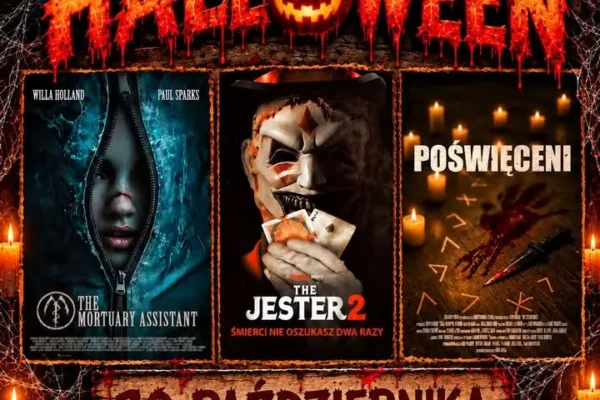 Maraton Halloween w Kinie Szarotka w Krobi – trzy horrory jednej nocy