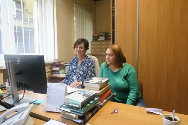 Gostyń gościł bibliotekarkę z Kobylnicy w ramach projektu „Bibliorasmus 2.0”