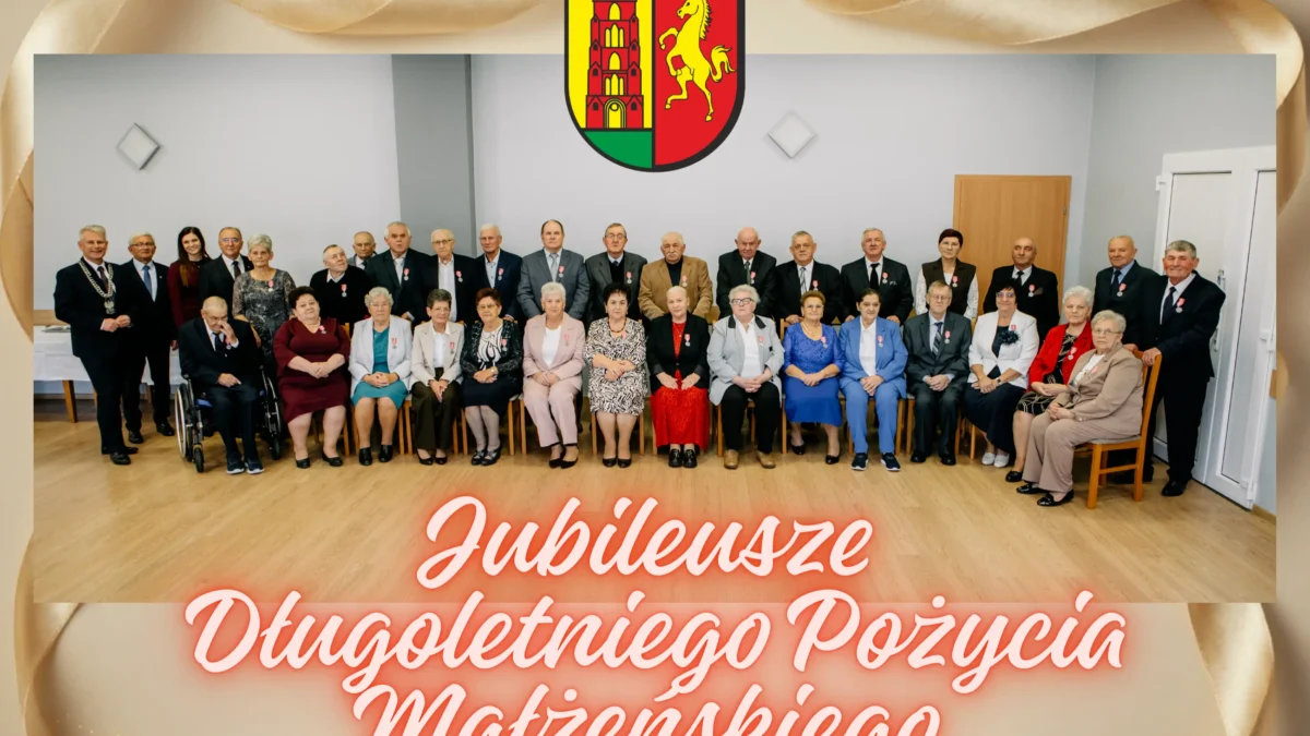 Złote Gody w gminie Pępowo – 23 pary świętowały jubileusz małżeński